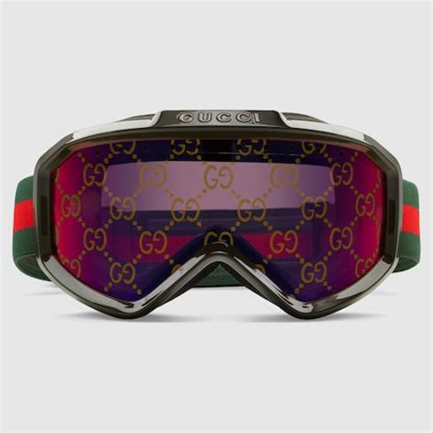 gucci skibrille kaufen|Gucci Skibrille in grün gespritzt .